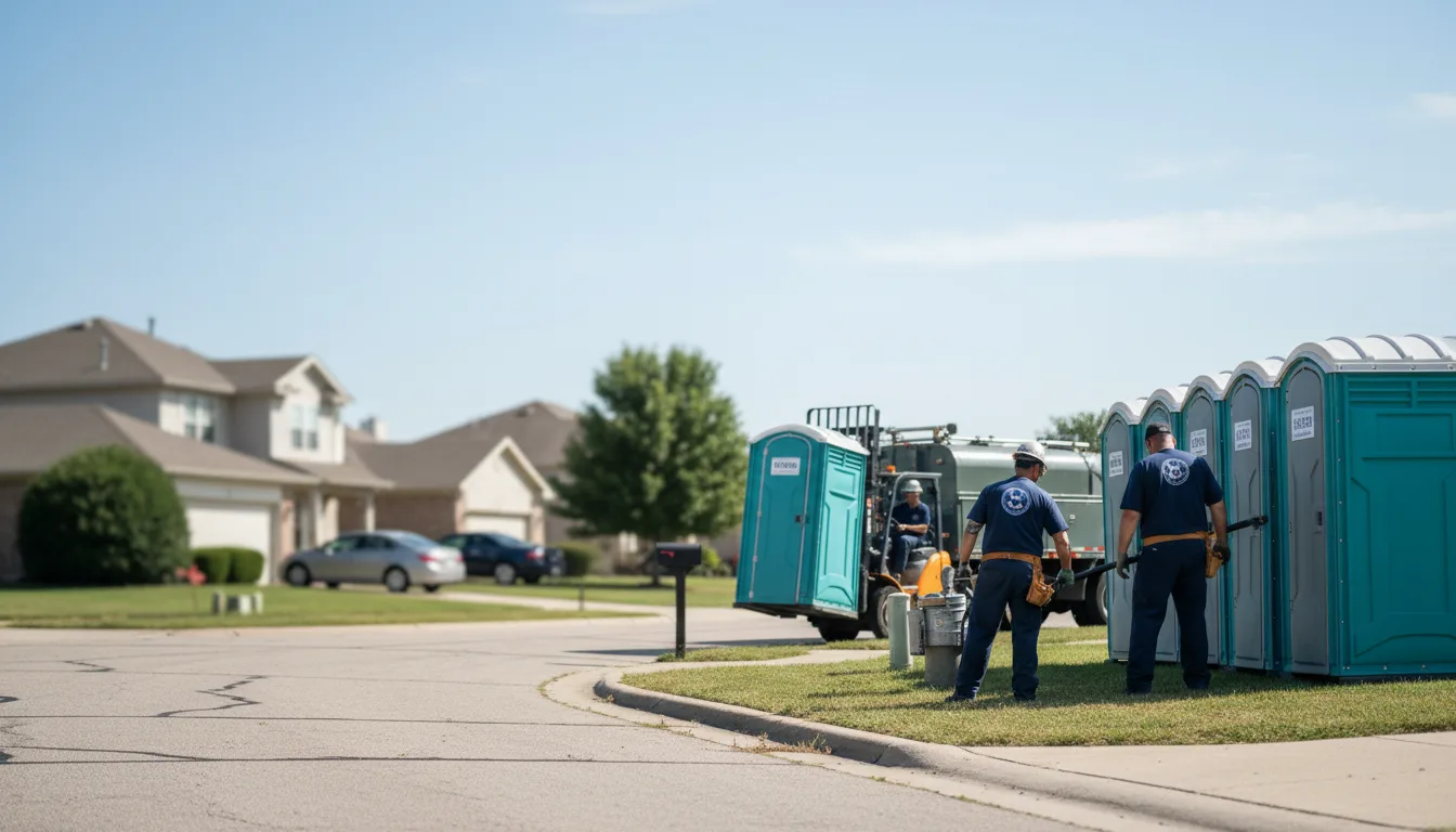 Porta Potty Rental in Normangee, TX near me